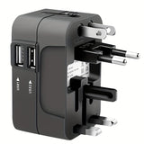 Dual USB Charger Travel Adapter with 2 USB Charging Ports