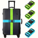 Adjustable Luggage Straps with Quick Release Buckle