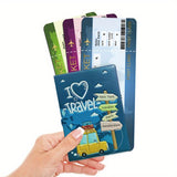 PU Passport Holder Passport Case Travel Document Holder
