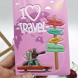 PU Passport Holder Passport Case Travel Document Holder