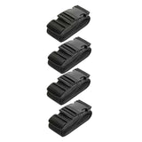 Adjustable Luggage Straps with Quick Release Buckle - 4 Pieces