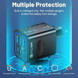 50W USB C Charger – 6 Port Fast Charging Hub