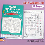 Math Crossword Puzzle Book