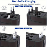 Dual USB Charger Travel Adapter with 2 USB Charging Ports