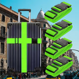 Adjustable Luggage Straps with Quick Release Buckle - 4 Pieces