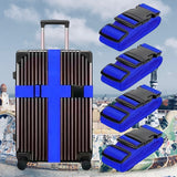 Adjustable Luggage Straps with Quick Release Buckle - 4 Pieces