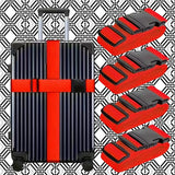 Adjustable Luggage Straps with Quick Release Buckle - 4 Pieces