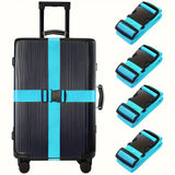 Adjustable Luggage Straps with Quick Release Buckle