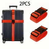 Adjustable Luggage Straps with Quick Release Buckle