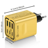 50W USB C Charger – 6 Port Fast Charging Hub