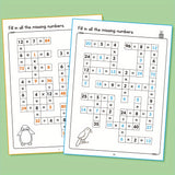 Math Crossword Puzzle Book