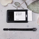 5pcs Mixed Creative PVC Travel Case Luggage Tags