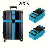 Adjustable Luggage Straps with Quick Release Buckle