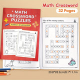 Math Crossword Puzzle Book