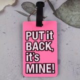 5pcs Mixed Creative PVC Travel Case Luggage Tags