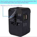 Dual USB Charger Travel Adapter with 2 USB Charging Ports