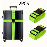 Adjustable Luggage Straps with Quick Release Buckle