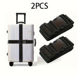Adjustable Luggage Straps with Quick Release Buckle