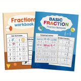 Math Fractions Workbook