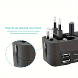 Dual USB Charger Travel Adapter with 2 USB Charging Ports