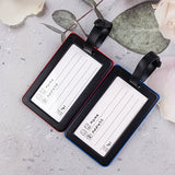5pcs Mixed Creative PVC Travel Case Luggage Tags
