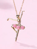 Dancing Ballerina Necklace