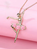 Dancing Ballerina Necklace