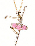 Dancing Ballerina Necklace