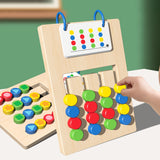 Montessori Wooden Color & Shape Matching Puzzle