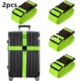 Adjustable Luggage Straps with Quick Release Buckle