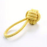 Colorful Braided Rope Ball Dog Toy