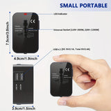 Dual USB Charger Travel Adapter with 2 USB Charging Ports