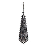 Antique Silver Tribal Dangle Earrings