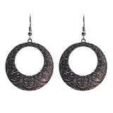 Bohemian Round Dangle Earrings