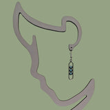 Vintage Boho Turquoise Drop Earrings