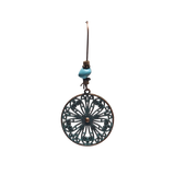 Bohemian Round Filigree Earrings