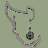 Bohemian Round Filigree Earrings