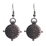 Bohemian Tribal Round Earrings