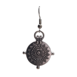 Bohemian Tribal Round Earrings