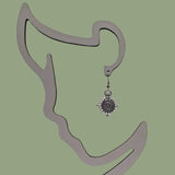 Bohemian Tribal Round Earrings