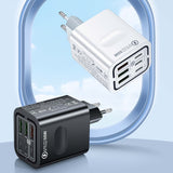 50W USB C Charger – 6 Port Fast Charging Hub