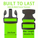 Adjustable Luggage Straps with Quick Release Buckle