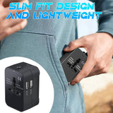 Dual USB Charger Travel Adapter with 2 USB Charging Ports