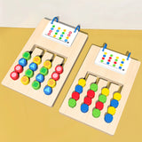 Montessori Wooden Color & Shape Matching Puzzle