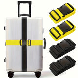 Adjustable Luggage Straps with Quick Release Buckle