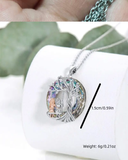 Tree Of Life Sisters On The Swing Pendant Necklace