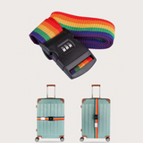 Adjustable Luggage Straps with TSA Combination Lock