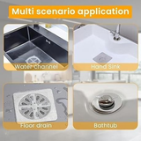 10 pack Disposable Shower Sink Strainer, hair catcher, Mesh sticksers