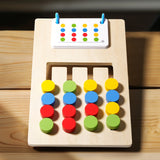 Montessori Wooden Color & Shape Matching Puzzle