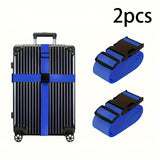 Adjustable Luggage Straps with Quick Release Buckle